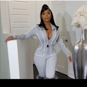 Shane Justin Body Glow Jumpsuit size L